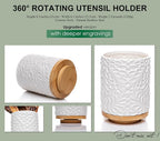 Extra Large 360° Rotating Utensil Holder - Image 8