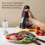 Ultrean Pepper Grinder, Rechargeable Salt and Pepper Grinder Set - Image 2