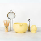 Crafti Matcha Whisk Set | Golden Hour 6-Piece Matcha Kit | Matcha Bowl - Image 8