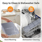 Silicone Dish Drying Mat for Kitchen Counter, Dish Drying Pad, Non-Slip Drain - Image 4