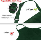 4 Pack Chef Apron, Waterproof Apron, Adjustable Apron - Image 6