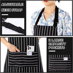 Janmercy 24 Pcs Aprons for Women Men - Image 4