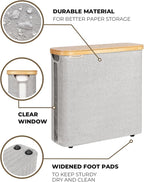 StorageWorks Large Toilet Paper Storage - Image 3
