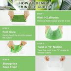 Mini Ice Cube Trays for Freezer - Image 3