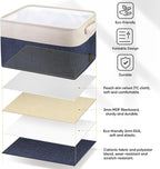 BALEINE 2 Pack Fabric Closet Storage Bins - Image 6