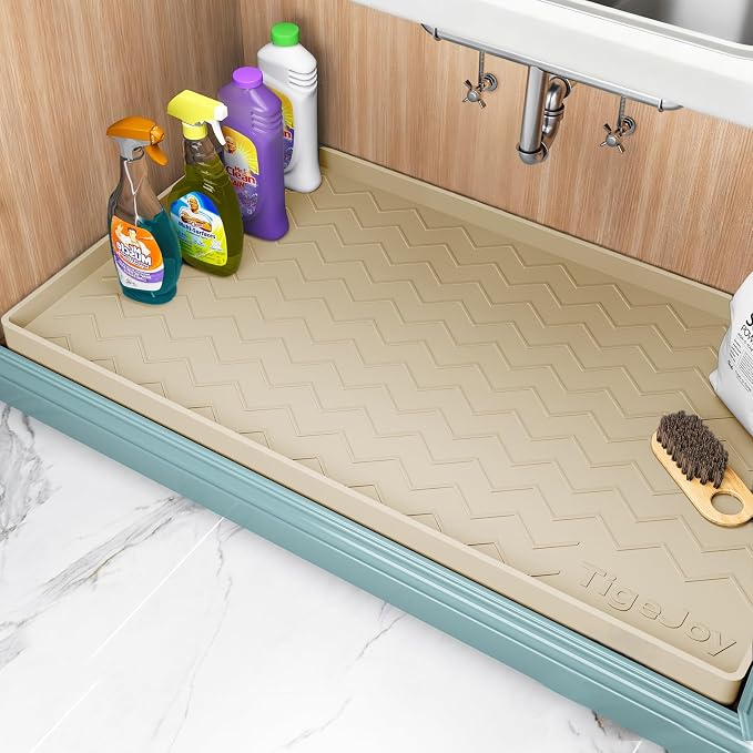TigeJoy 25" x 19" Under Sink Mats by TigeJoy