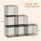 3PCS Stackable Closet Organizers and Storage, Shelves - Image 3