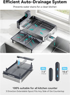 SUNLY Large Dish Drying Rack, Expandable Dish Racks - Image 5