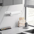 DEKAVA Under Cabinet Wall Mount Paper Towel Holder, Self-Adhesive Bar, - Image 7