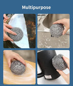 12Pcs Steel Wool Scrubber - Image 4