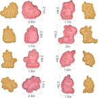 8 Piece Unicorn Cookie Cutter Set - Image 4