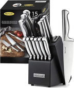 McCook® Knife Sets, German Stainless Steel Knife Block Sets by McCook