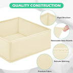 Drawer Clothing Organizer 16-Pack, Fabric Folding Wardrobe Organizer - Image 6