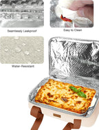 ​Vuudh Expandable Casserole Carrier Bag, Double Deckered Insulated Food Bag - Image 4