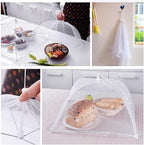 Pop-up Picnic Food Tent Covers, 17x17Inch Foldable Mesh Screen Food Covers - Image 8