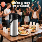 PARACITY Upgraded Airpot Coffee Carafe - Image 2