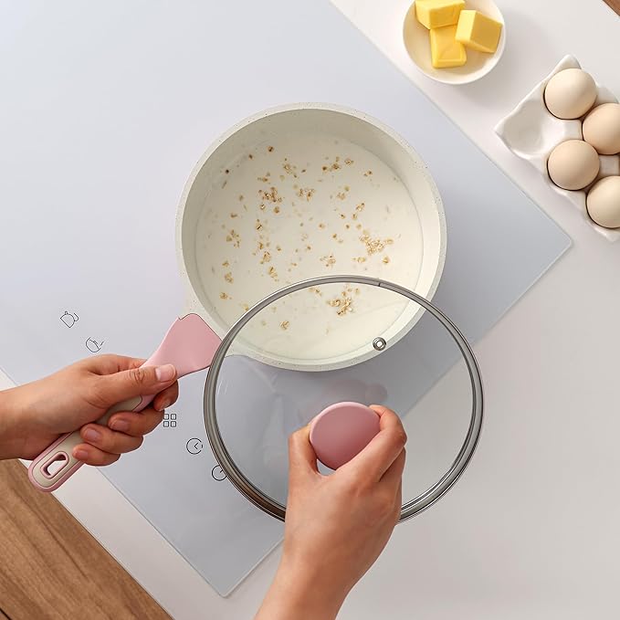 SENSARTE White Ceramic Nonstick Saucepan - Image 6