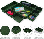 Welaxy Desk drawer organizer bins shallow trays felt storage desktop box - Image 5