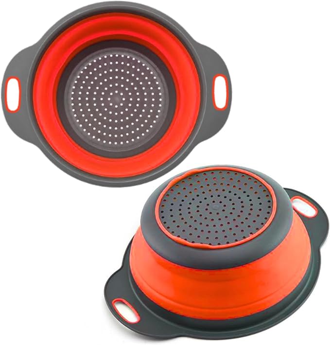Round Collapsible Colander by YARRDLLC