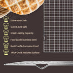 Briout 2PCS Cooling Racks for Cooking and Baking - Image 2