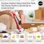 OTOTO Grater - Stainless Steel, BPA Free, Dishwasher Safe, Fun Kitchen Gadget - Image 5