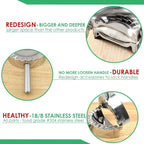KAYCROWN 3.25 Inch Empanada Press, Stainless Steel Dumpling Maker Dough Cutter - Image 6