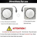 Kitchen Timers for Cooking, Chef Cooking Timer Clock - Image 2