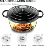 Miereirl 6 Quart Enameled Dutch Oven Pot - Image 4