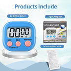 48 Pack Digital Kitchen Timer Magnetic Digital Timer - Image 3