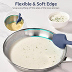U-Taste Extra-Long 600ºF Heat Resistant Spatula Spoon: 14" Silicone Spoonula - Image 8