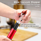 IPOW Wine Opener, Zinc Alloy Wine Bottle Opener, Wing Corkscrew Heavy Duty - Image 6