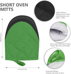 1 Pair Short Oven Mitts - Image 3