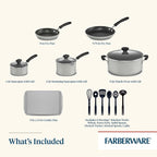 Farberware Cookstart DiamondMax Nonstick Cookware/Pots and Pans Set, Dishwasher - Image 4