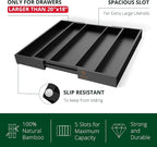 ROYAL CRAFT WOOD Luxury Bamboo Kitchen Drawer Organizer - Image 5