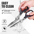 WORKPRO Kitchen Scissors, All Purpose Kitchen Shears - Image 3