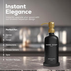 Luxury Glass Hand Soap Dispenser Bathroom Set by Brighter Barns - Image 2