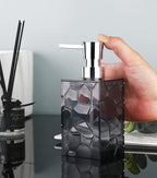 2 Pack Clear Grey Rust Proof Soap Dispenser, Acrylic Plastic Hand Soap Lotion - Image 5