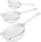 3 Pcs Plastic Nylon Mesh Strainer Colander by Skyley