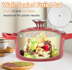 Enameled Cast Iron Sauce Pan, 1 Quart Enameled Saucepan - Image 3
