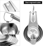 QWORK Stainless Steel Measuring Cups - Image 3