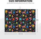 Mexican Colorful Bird and Floral Abstract Dish Drying Mats - Image 6