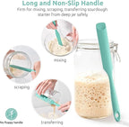 U-Taste Silicone Jar Spatula for Sourdough Starter: Long Skinny Food-Grade Jam - Image 3