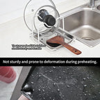 Pot Lid Holder While Cooking, 304 Stainless Steel Spoon Rest - Image 4