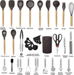 Cooking Utensils Set- 35 PCs Kitchen Utensils - Image 2