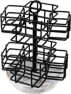 MyGift 8 Compartment Tea Bag Organizer Carousel, Coffee Station Storage Caddy - Image 6