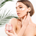 2oz Glass Jars 24 Pack, Hoa Kinh Mini Round Pink Frosted Glass Jars - Image 7