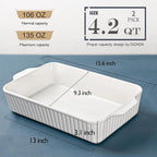 Dizada 9x13 Casserole Dish Set of 2 - Image 5