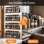 4 Pack Strong Magnetic Spice Rack Organizer - Image 4