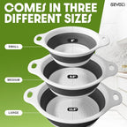 Gevoli Collapsible Colanders Food Strainers - Image 3