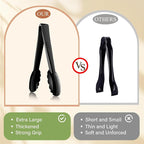 Mwellewm 24 Pc Plastic Tongs for Serving 9 Inch Bulk Reusable or Disposable - Image 5
